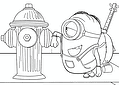 Minions: Stuart Meets a Fire Hydrant