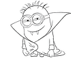 Minions: Phil in a Dracula Costume