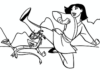 Mulan: Mulan’s Fun Workout