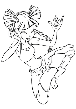 Muse (Winx Club) New Moves