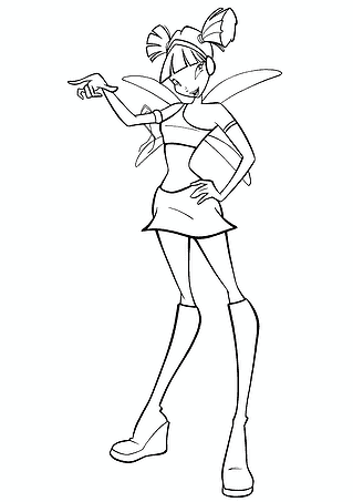 Muse (Winx Club) Laughs