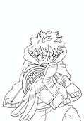 Resolute Izuku Midoriya (My Hero Academia)