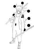 In Six Way Mode (From Manga Naruto)