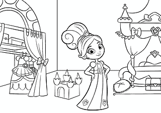 Nella the Princess Knight: Real Lady’s Room