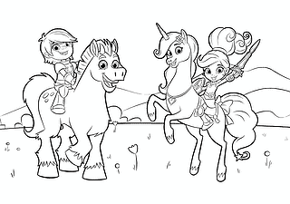 Nella the Princess Knight: Friendly Company