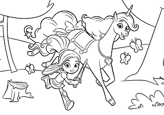 Nella the Princess Knight Rush Into Battle