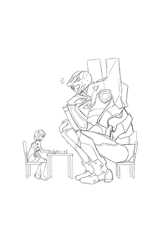 Rei Ayanami Plays Chess (Evangelion)