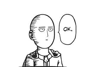 Saitama Said Just Ok (One-Punch Man)