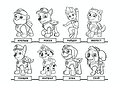 All Paw Patrol Characters
