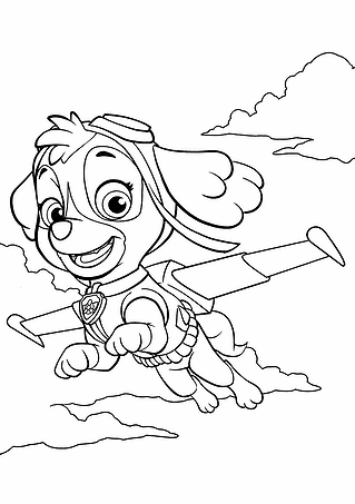 Paw Patrol: Skye Among the Clouds