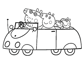 Peppa Pig Family Trip