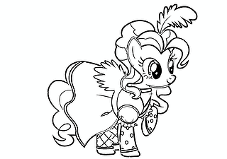 Pinkie Pie (MLP): Weird Ball Gown