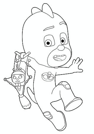 Pj Masks: Gekko with a Puppet