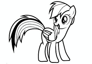 Pegasus Rainbow Dash