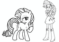 Two Incarnations of Rarity (MLP)