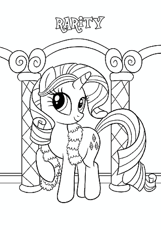 Rarity (MLP) Pony Beauty