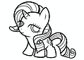 Rarity (MLP) Chibi Style