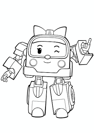 Robocar Poli: Robovan Amber