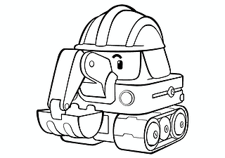 Robocar Poli: Poke Excavator