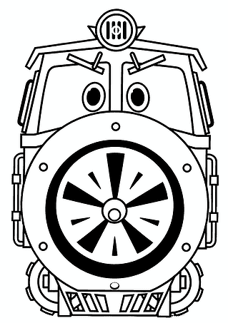 Robot Trains: Serious Train Victor