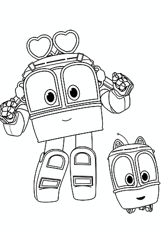 Robot Trains: Sally and Becky