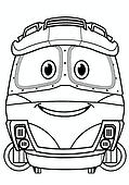 Robot Trains: Smiling Kay.