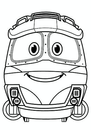 Robot Trains: Smiling Kay.