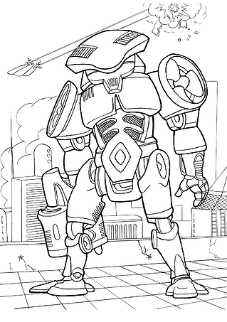 Propeller Robot