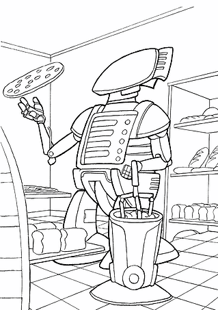 Robot Pizzeola