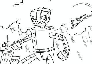 Robot Iron Fighter