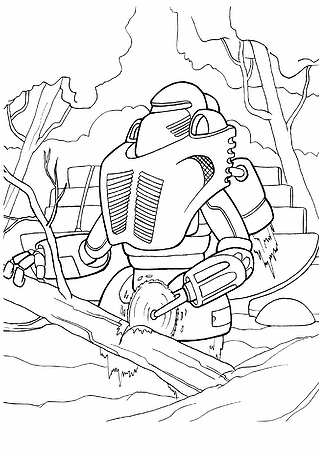 Robot Woodsman
