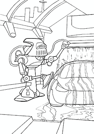 Robot Car Washer