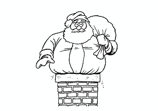 Santa Claus is Stuck in a Pipe