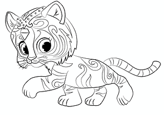 Shimmer and Shine: Tiger Nahal