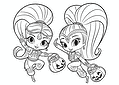 Shimmer and Shine Halloween Celebration