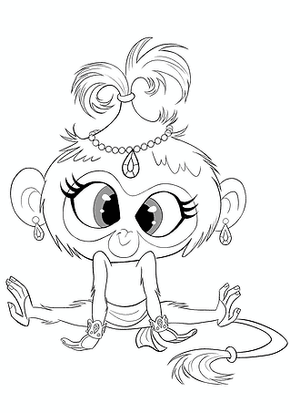 Shimmer and Shine: Monkey Tala at a Loss
