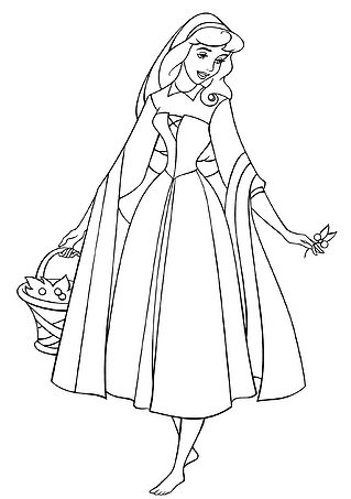 Sleeping Beauty: Aurora Picks Berries