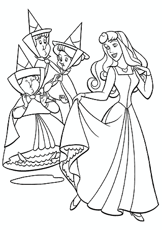 Sleeping Beauty: the Fairies Want to Help