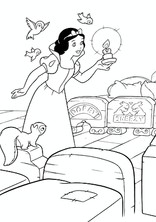Snow White: Seven Little Cribs