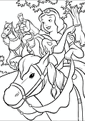 Snow White: Horseback Riding
