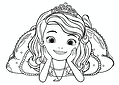 Sofia the First Lies on the Floor