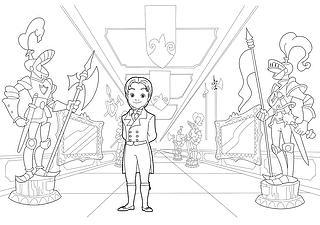 Sofia the First: Prince James in the Hallway