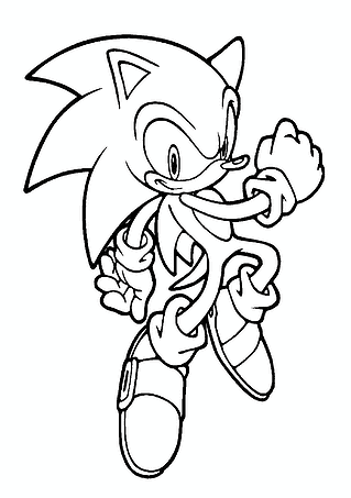 Sonic the Hedgehog in the Jump