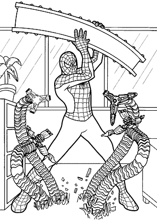 Spiderman and Doctor Octopus