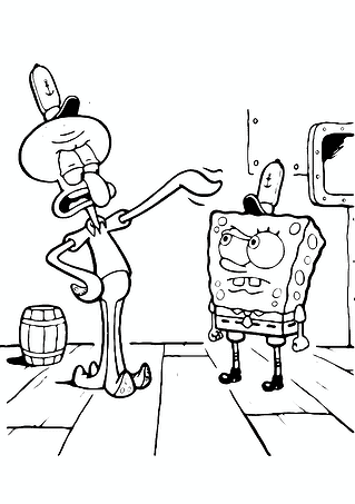 Spongebob Squarepants: Strict Warden