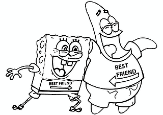 Patrick Star and Spunch