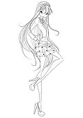 Stella (Winx Club) Fairy of the Sun