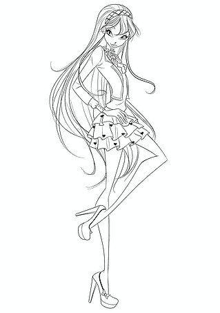 Stella (Winx Club) Fairy of the Sun
