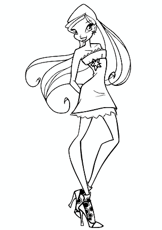 Stella (Winx Club): Moon and Stars