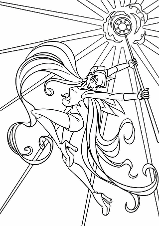 Stella (Winx Club) Leap